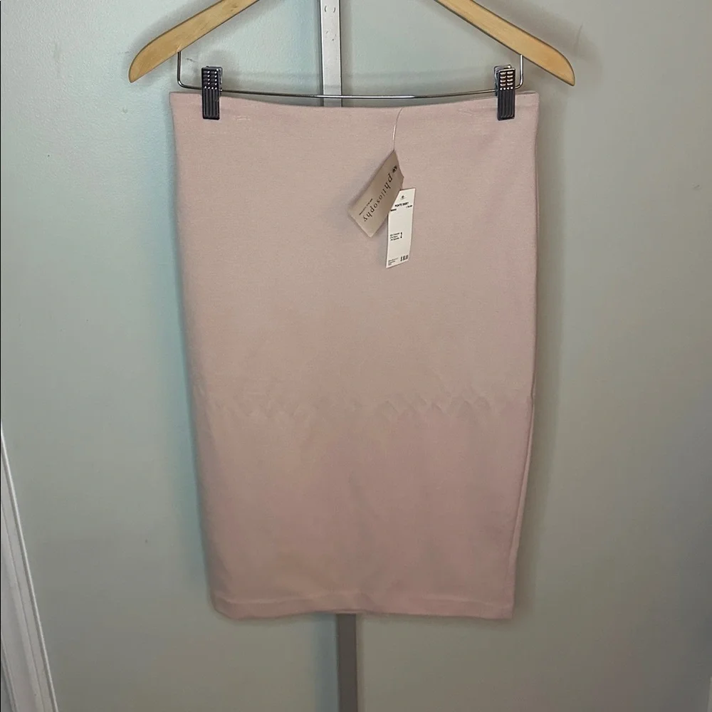 NWT Philosophy Republic Clothing Pencil Ponte Skirt, Pink, Size 2 - Picture 4 of 12